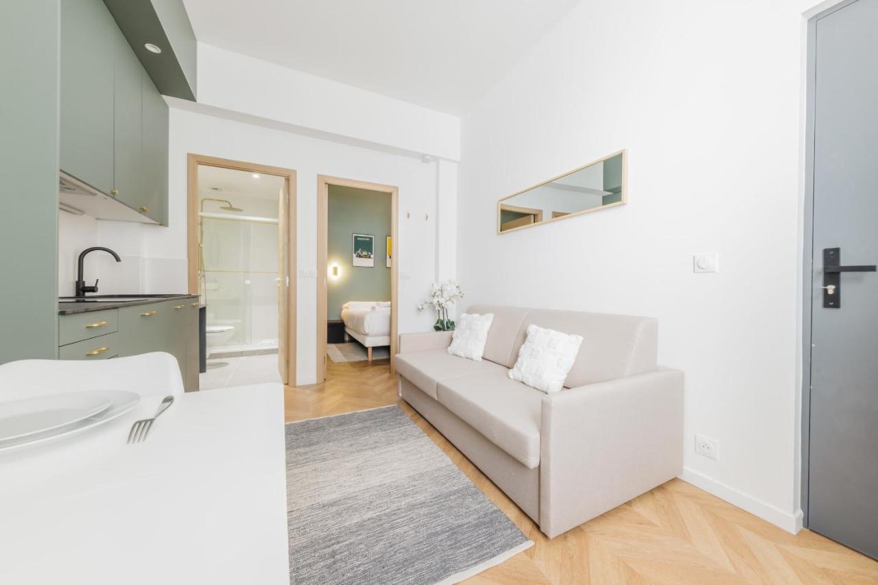 Appartement Moderne 1Br-4P - Guy Moquet Paris Bagian luar foto