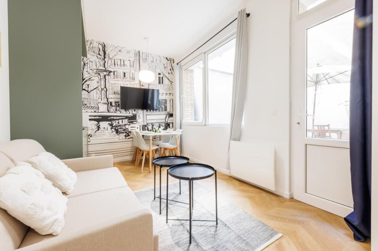 Appartement Moderne 1Br-4P - Guy Moquet Paris Bagian luar foto